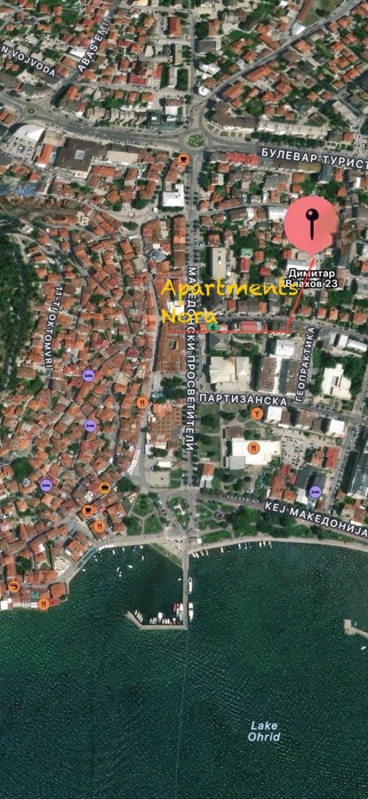 Apartments Nora Ohrid Kültér fotó